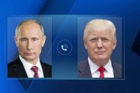 Президент России Владимир Путин и президент США Дональд Трамп