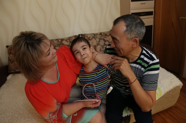 У 11-летнего Руслана Ибраева тяжёлое ДЦП - следствие родовой травмы.