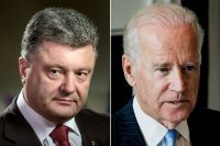 Петр Порошенко и Джо Байден
