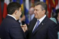 Михаил Саакашвили и Виктор Янукович