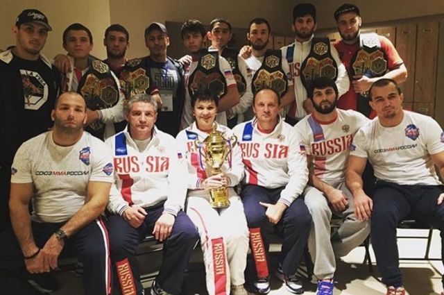 Бойцы из Дагестана завоевали семь золотых медалей чемпионата мира по ММА