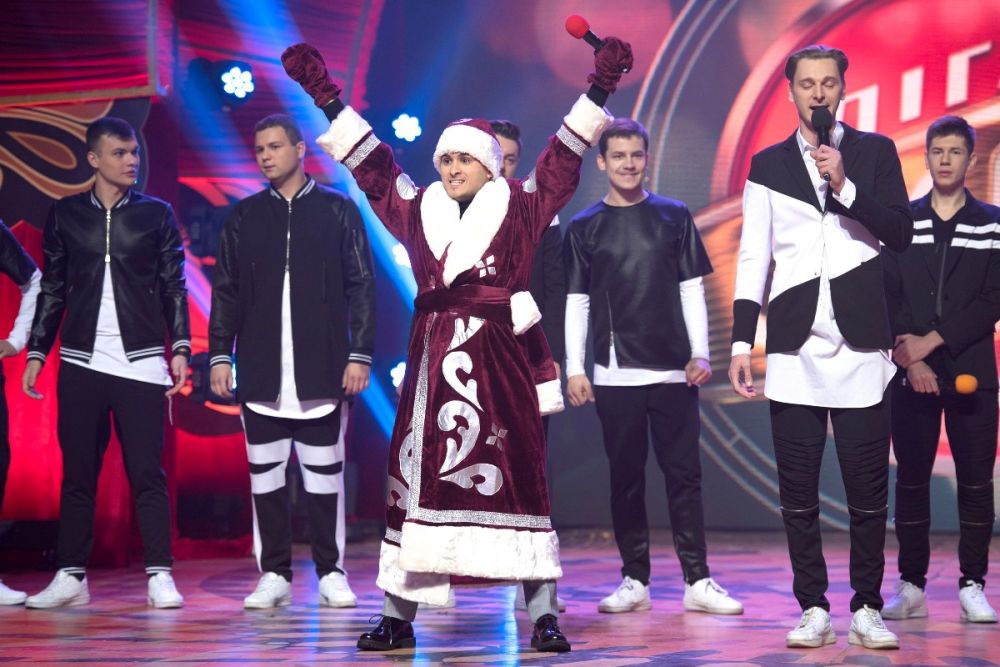 Команды создали настоящую новогоднюю атмосферу