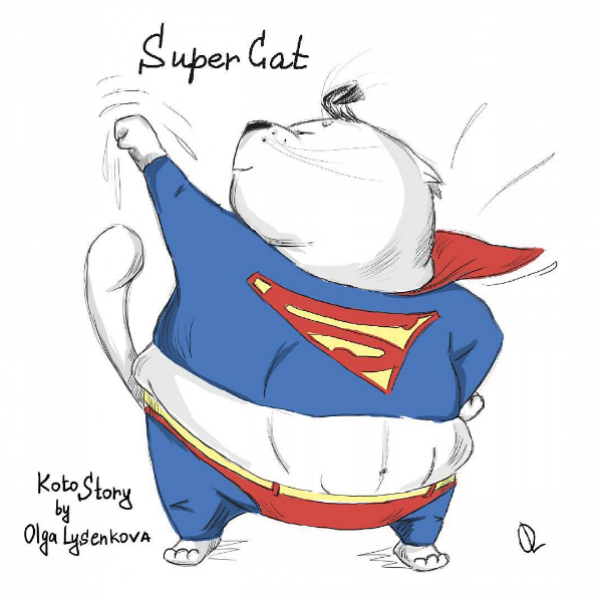 Supercat готов спасать мир.