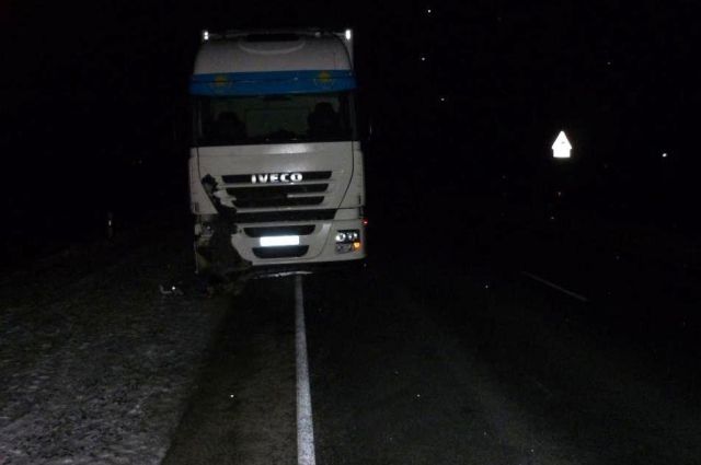 На трассе «Оренбург-Казань» грузовик насмерть сбил пешехода