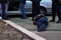 Задержание одного из преступников