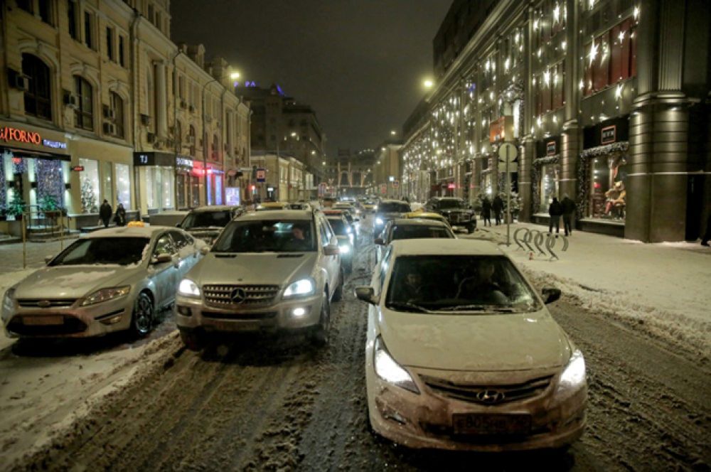 Автомобильные пробки в казани