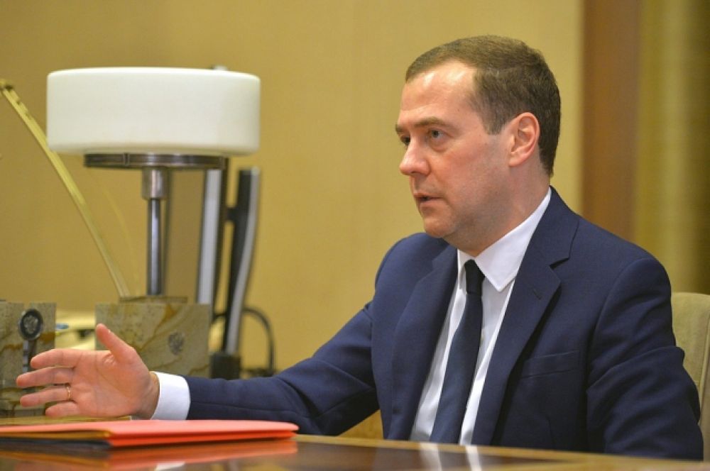 Визит Дмитрия Медведева в Новокузнецк.