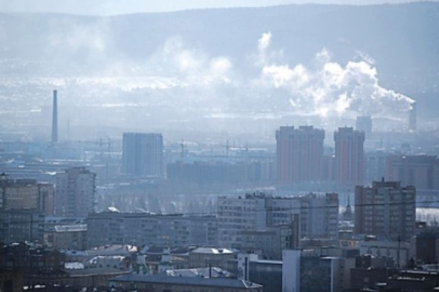 800 звонков о загрязнении воздуха  поступило за год от красноярцев