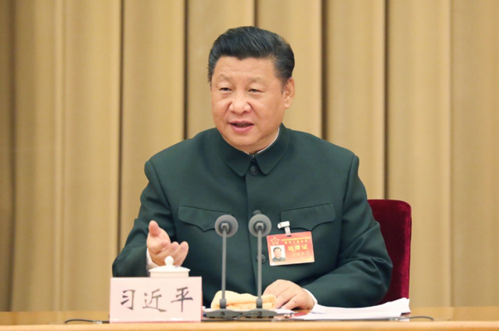 4 место — председатель КНР Си Цзиньпин.