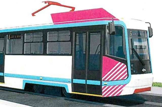 В пассажирском салоне трамвая установлены эргономичные сиденья.