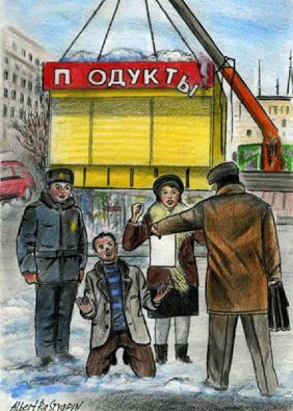 Мэрия Челябинска продолжает сносить незаконные торговые павильоны. Предприниматели заявляют, что некоторые уничтоженные киоски работали легально.