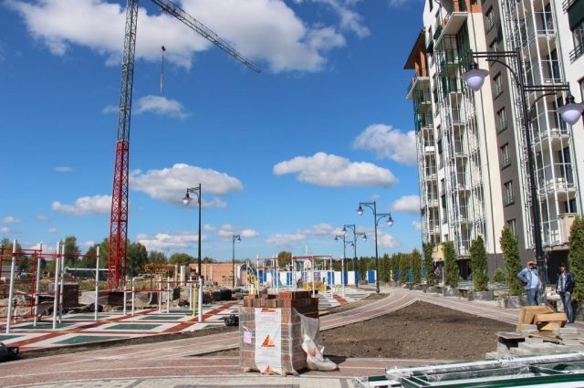 Еще 4 проблемных дома в Калининграде были введены в эксплуатацию.