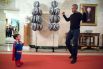 В резиденции Белого Дома очень часто в гостях у президента можно увидеть детей