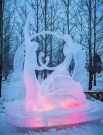 1 место - команда «Волшебный лед Сибири», Красноярск, скульптура «Ловец снов»