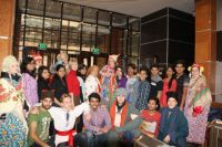 В Оренбурге студентам из Индии рассказали о Рождестве и святках