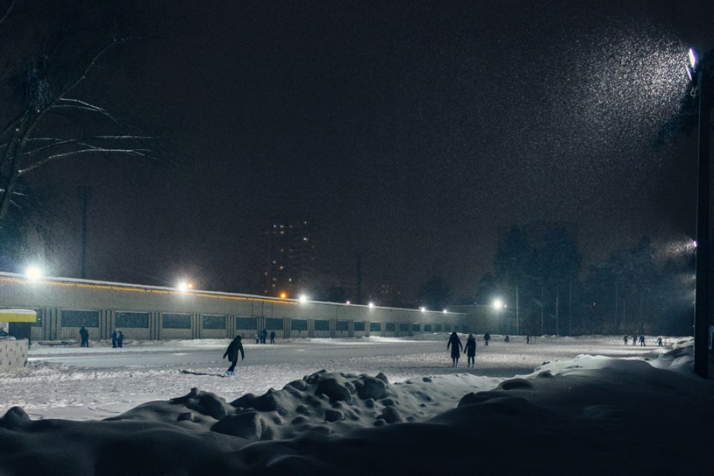 Каток на Тасме