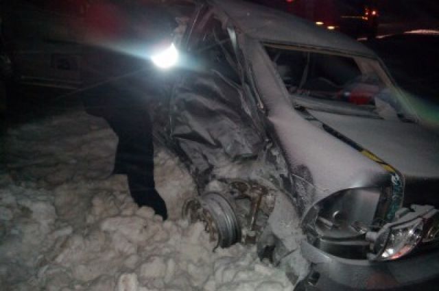 В Северном районе в ДТП с грузовиком погиб водитель «Лады-Гранта»