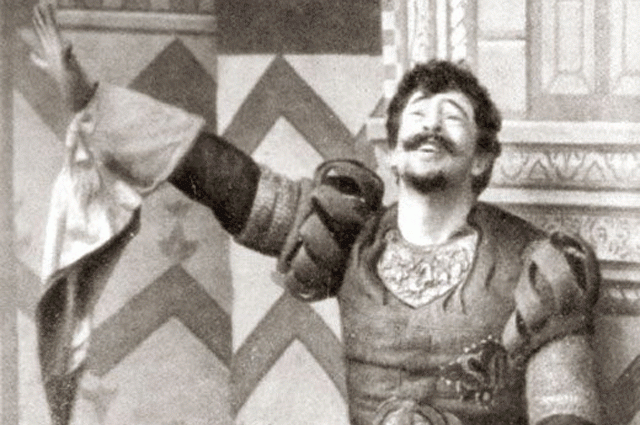 Константин Станиславский в роли Бенедикта в спектакле «Много шума из ничего». 1897 г.