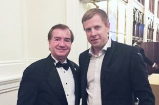 Виталий Хомутынник с Эдом Ройсом