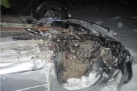 На трассе Оренбург-Беляевка автомобиль «Opel» вылетел в кювет