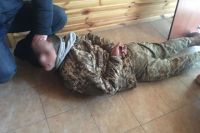 Один из задержанных