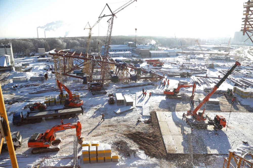 «Самара Арена», вместимость 44 918 человек.
