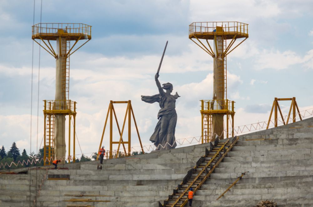 «Волгоград Арена», вместимость 45 015 человек.