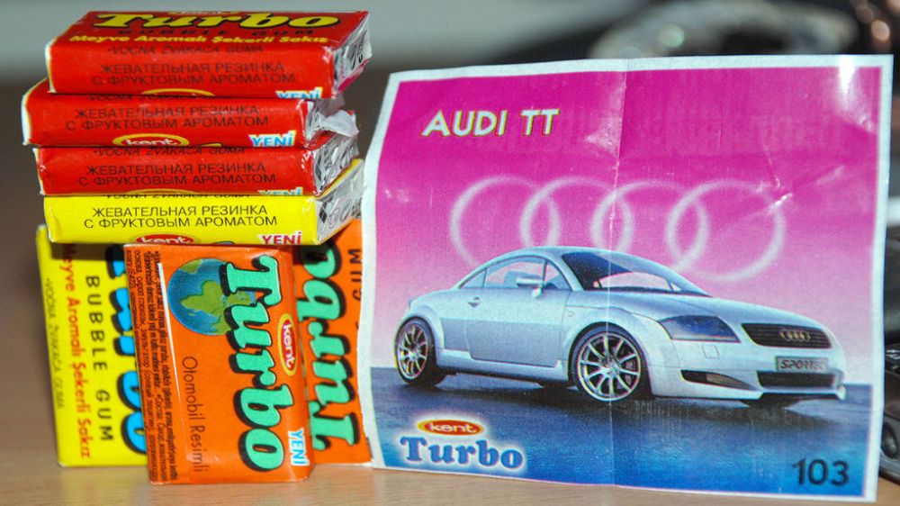 Жевательная резинка Turbo