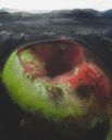 Знаете, что это? Это кратер вулкана под водой. Теперь вы видели все
