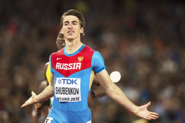 Чемпион мира 2015 года в беге с барьерами Сергей Шубенков.