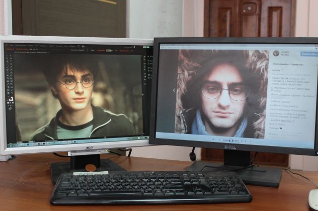 Актер, сыгравший Гарри Поттера, уже видел фото своего двойника из Сибири. 