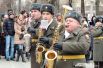 Ритм празднику задавали музыканты оркестра Краснодарского высшего военного училища имени Штеменко. 
