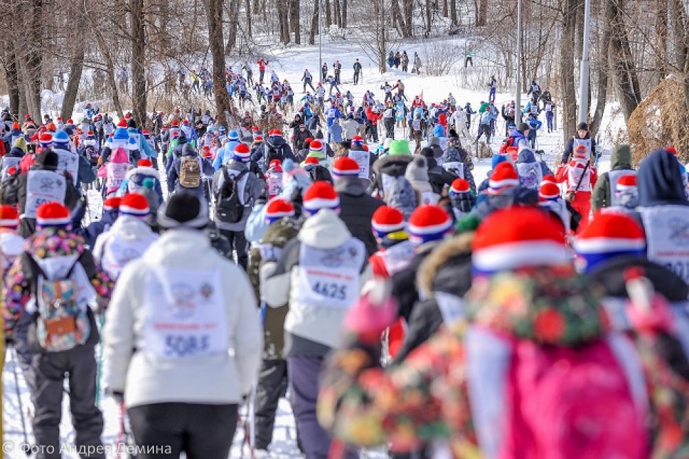 На лыжную трассу вышли сотни пензенцев.