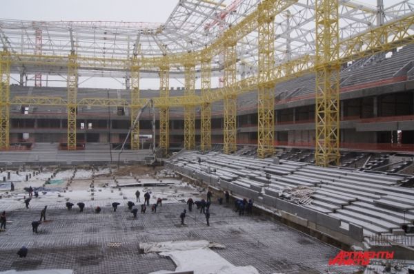 Эксперты ФИФА назвали калининградский стадион одним из самых функциональных среди строящихся арен, с удобным обзором со всех зрительских мест.