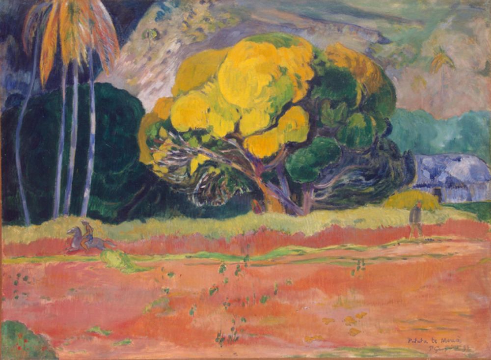 «У подножия горы (Большое дерево)» (1892)