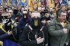 22 февраля. В Киеве продолжаются массовые мероприятия, приуроченные к годовщине Майдана. 