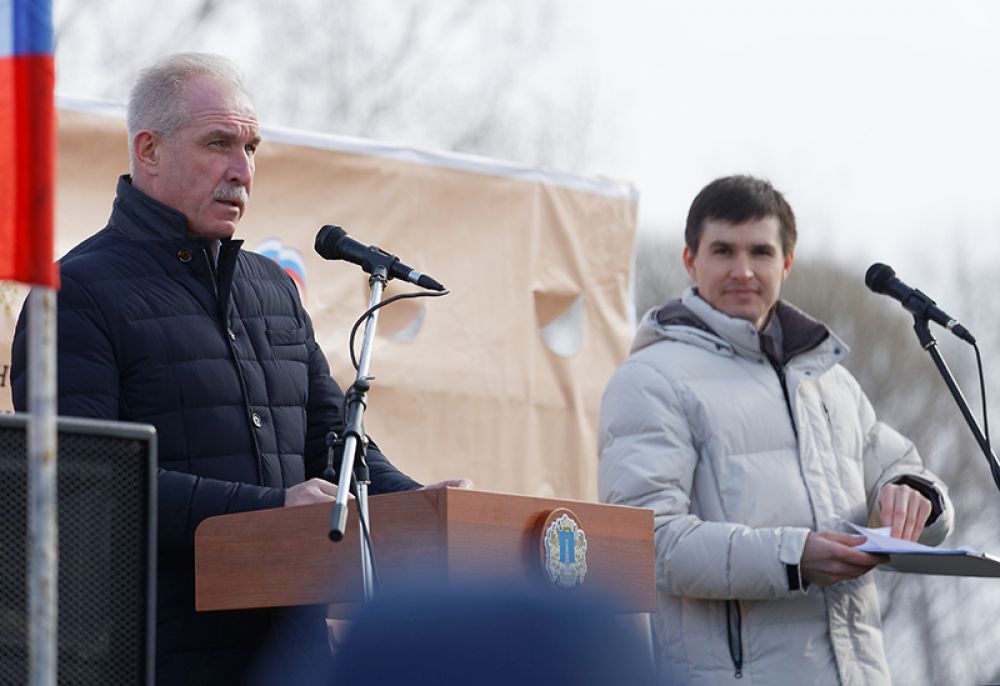 Фестиваль открыл лично губернатор Сергей Морозов