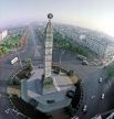Монумент на площади Победы в память героев, освободивших Минск от Фашистов в годы Великой Отечественной войны, 1983 год.
