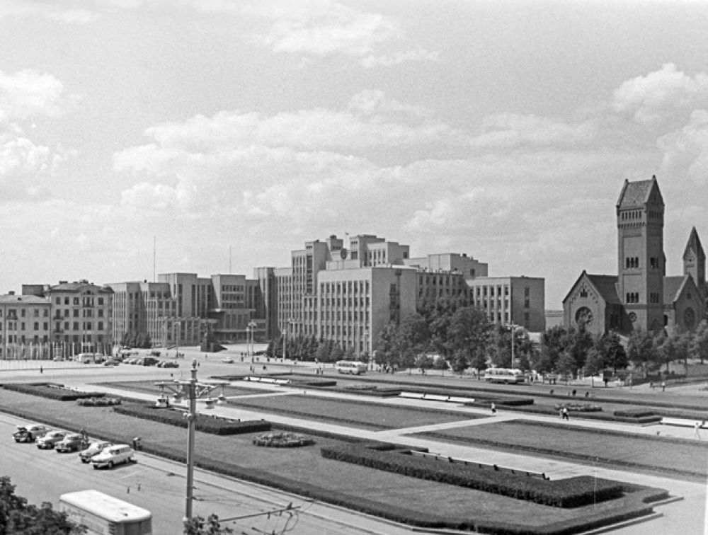 Советская площадь, 1966 год.