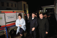 Гройсман проведал в больнице Червонограда пострадавших шахтеров