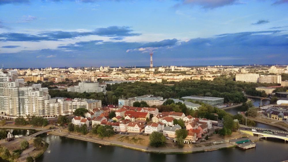 Современный Минск, 2015 год.
