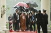 1 марта. Король Саудовской Аравии Салман встретился с президентом Индонезии Джоко Видодо в президентском дворце в Богоре.