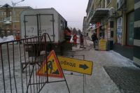 В столице Кузбасса начали ремонтировать дороги.