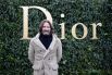 Известный французский писатель Фредерик Бегбедер посетил показ Dior