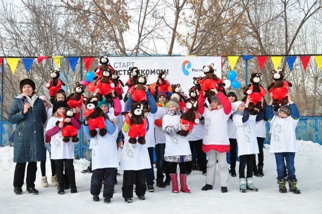 Школьники Оренбурга приняли участие в спортивных состязаниях «Ростелекома»