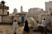 Древний город Забид в Йемене. Старинные постройки разрушаются, уступая место бетонным.