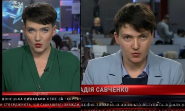 Больше всего шуму наделал последний образ депутата. В эфире одного из телеканалов Савченко впервые появилась с ярким макияжем