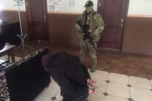 Задержание одного из преступников