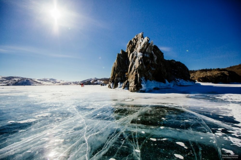 Lake Baikal in Asia