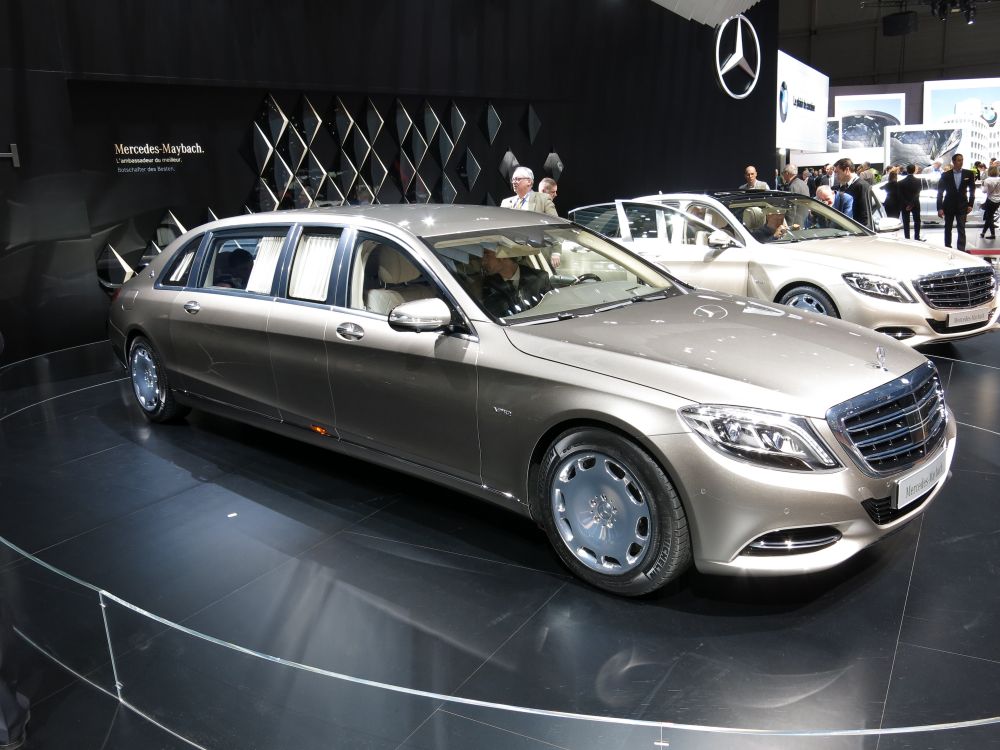 Mercedes-Maybach. Стоимость: от 1,5 млн евро.